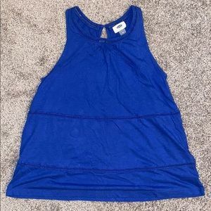 Blue old navy tank top